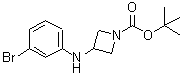 CAS 登录号：887579-41-1， 3-[(3-溴苯基)氨基]-1-吖丁啶羧酸叔丁酯