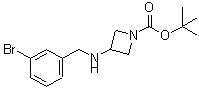 CAS#: 887579-66-0, 2-Methyl-2-propanyl 3-[(3-bromobenzyl)amino]-1-azetidinecarboxylate