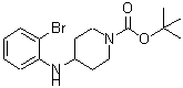 CAS#: 887583-70-2, 2-Methyl-2-propanyl 4-[(2-bromophenyl)amino]-1-piperidinecarboxylate