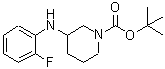 CAS 登录号：887584-70-5， 3-[(2-氟苯基)氨基]-1-哌啶羧酸叔丁酯