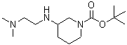 CAS 登录号：887588-48-9， 3-{[2-(二甲基氨基)乙基]氨基}-1-哌啶羧酸叔丁酯