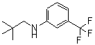 CAS 登录号：887590-46-7， N-(2,2-二甲基丙基)-3-(三氟甲基)苯胺