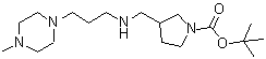 CAS#: 887591-45-9, 2-Methyl-2-propanyl 3-({[3-(4-methyl-1-piperazinyl)propyl]amino}methyl)-1-pyrrolidinecarboxylate