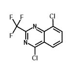 CAS#: 887592-26-9, 4,8-Dichloro-2-(trifluoromethyl)quinazoline