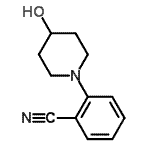 CAS#: 887593-80-8, 2-(4-Hydroxy-1-piperidinyl)benzonitrile