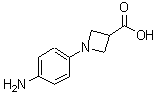 CAS 登录号：887595-85-9， 1-(4-氨基苯基)-3-吖丁啶羧酸