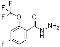 CAS#: 887596-89-6, 4-Fluoro-2-(trifluoromethoxy)benzohydrazide