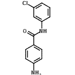 CAS 登录号：888-80-2， 4-氨基-N-(3-氯苯基)苯甲酰胺