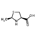 CAS#: 88855-01-0, (2R,4R)-2-Methyl-1,3-thiazolidine-4-carboxylic acid