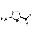 CAS#: 88855-02-1, (2S,4R)-2-Methyl-1,3-thiazolidin-3-ium-4-carboxylate