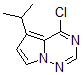 CAS 登录号：888720-52-3， 4-氯-5-(1-甲基乙基)-吡咯并[2,1-f][1,2,4]三嗪