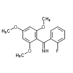 CAS#: 888960-54-1, (2-fluorophenyl)-(2,4,6-trimethoxyphenyl)methanimine