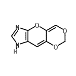 CAS#: 888970-25-0, 1H-[1,3]Dioxino[4',5':5,6]pyrano[2,3-d]imidazole