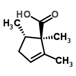 CAS#: 88907-86-2, (1R,5S)-1,2,5-Trimethyl-2-cyclopentene-1-carboxylic acid