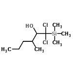 CAS 登录号：88920-81-4， 1,1-二氯-3-甲基-1-(三甲基硅烷基)-2-己醇