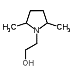 CAS#: 88936-02-1, 2-(2,5-Dimethyl-1-pyrrolidinyl)ethanol