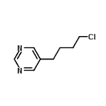 CAS#: 88940-78-7, 5-(4-Chlorobutyl)pyrimidine