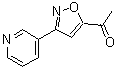 CAS#: 889939-04-2, 1-[3-(3-Pyridinyl)-1,2-oxazol-5-yl]ethanone