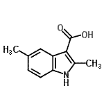 CAS#: 889943-11-7, 2,5-Dimethyl-1H-indole-3-carboxylic acid