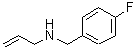CAS 登录号：889949-25-1， N-(4-氟苄基)-2-丙烯-1-胺