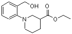 CAS#: 889956-07-4, Ethyl 1-[2-(hydroxymethyl)phenyl]-3-piperidinecarboxylate
