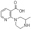 CAS#: 889957-87-3, 2-(3-Methyl-1-piperazinyl)nicotinic acid