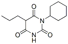 CAS 登录号：890-04-0， 1-环己基-5-丙基-2,4,6(1H,3H,5H)-嘧啶三酮