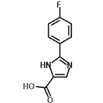 CAS#: 890006-82-3, 2-(4-Fluorophenyl)-1H-imidazole-4-carboxylic acid