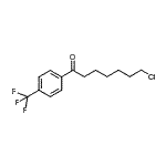 CAS#: 890043-21-7, 7-Chloro-1-[4-(trifluoromethyl)phenyl]-1-heptanone