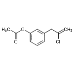 CAS 登录号：890097-79-7， 3-(2-氯-2-丙烯-1-基)苯基乙酸酯
