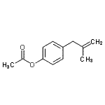 CAS 登录号：890097-89-9， 4-(2-甲基-2-丙烯-1-基)苯基乙酸酯