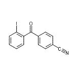 CAS#: 890098-63-2, 4-(2-Iodobenzoyl)benzonitrile