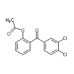 CAS#: 890098-84-7, 2-(3,4-Dichlorobenzoyl)phenyl acetate