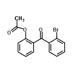 CAS 登录号：890099-16-8， 2-(2-溴苯甲酰基)苯基乙酸酯