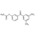 CAS#: 890099-20-4, 3-(3,5-Dimethylbenzoyl)phenyl acetate