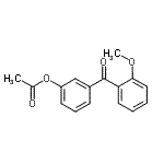 CAS#: 890099-24-8, 3-(2-Methoxybenzoyl)phenyl acetate
