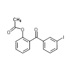CAS#: 890099-25-9, 2-(3-Iodobenzoyl)phenyl acetate