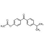 CAS#: 890099-66-8, 4-(4-Isopropylbenzoyl)phenyl acetate