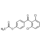 CAS#: 890100-11-5, 4-(2,6-Dichlorobenzoyl)phenyl acetate