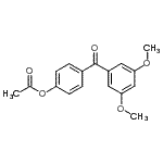 CAS#: 890100-27-3, 4-(3,5-Dimethoxybenzoyl)phenyl acetate