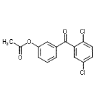 CAS#: 890100-28-4, 3-(2,5-Dichlorobenzoyl)phenyl acetate