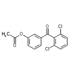 CAS#: 890100-30-8, 3-(2,6-Dichlorobenzoyl)phenyl acetate
