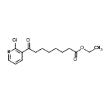 CAS#: 890100-61-5, Ethyl 8-(2-chloro-3-pyridinyl)-8-oxooctanoate