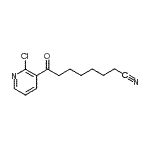 CAS#: 890100-82-0, 8-(2-Chloro-3-pyridinyl)-8-oxooctanenitrile