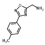 CAS#: 890324-74-0, 1-[3-(4-Methylphenyl)-1,2,4-oxadiazol-5-yl]methanamine