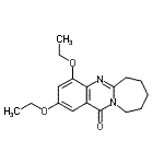 CAS#: 891197-41-4, 2,4-Diethoxy-7,8,9,10-tetrahydroazepino[2,1-b]quinazolin-12(6H)-one