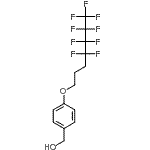 CAS#: 892154-51-7, {4-[(4,4,5,5,6,6,7,7,7-Nonafluoroheptyl)oxy]phenyl}methanol