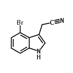 CAS#: 89245-35-2, (4-Bromo-1H-indol-3-yl)acetonitrile