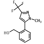 CAS#: 892502-29-3, {2-[1-Methyl-3-(trifluoromethyl)-1H-pyrazol-5-yl]phenyl}methanol