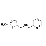 CAS#: 892570-76-2, 1-(5-Methyl-2-thienyl)-N-(2-pyridinylmethyl)methanamine